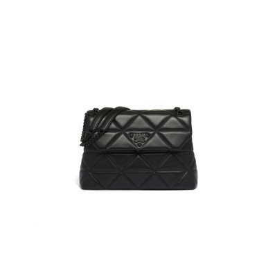 PRADA LARGE NAPPA LEATHER PRADA SPECTRUM BAG 1BD231 (27*18.5*9cm) 